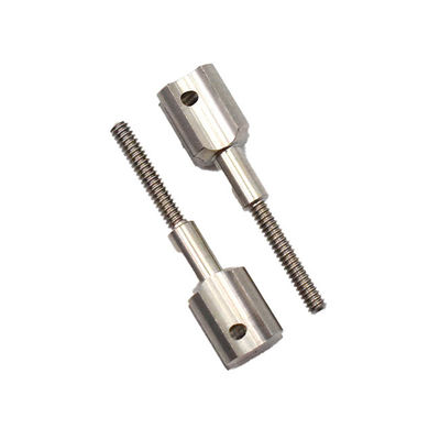 অ্যালুমিনিয়াম খাদ Cnc মেশিন লেদ মেশিন Cnc হার্ডওয়্যার অংশ পরিণত