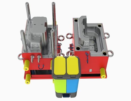 100L 120L 240L 660L 1100L প্লাস্টিকের ডাস্টবিন আবর্জনা ক্যান বর্জ্য বিন আবর্জনা বিন বালতি ইনজেকশন ব্যবহৃত সেকেন্ড হ্যান্ড ছাঁচ